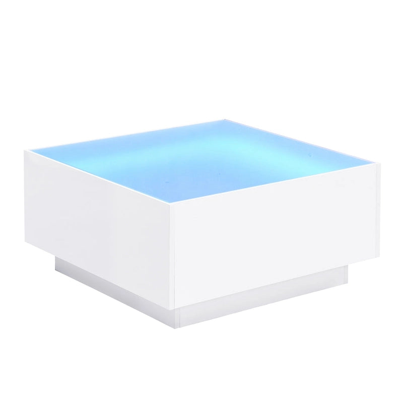 Square High Glossy Coffee Table