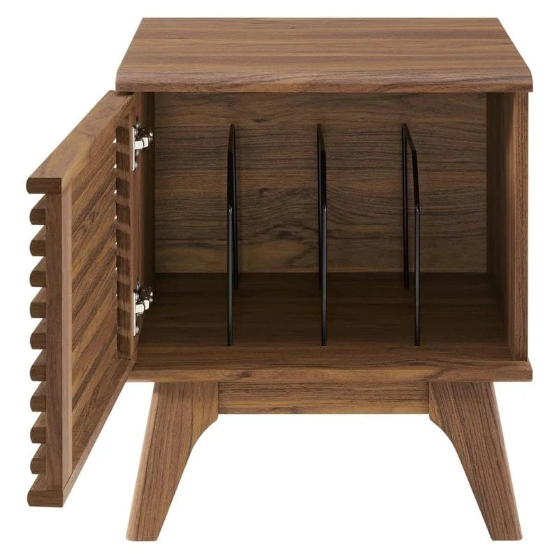 19 Vinyl Record Display Stand - 18.5L x 17.5W x 22H