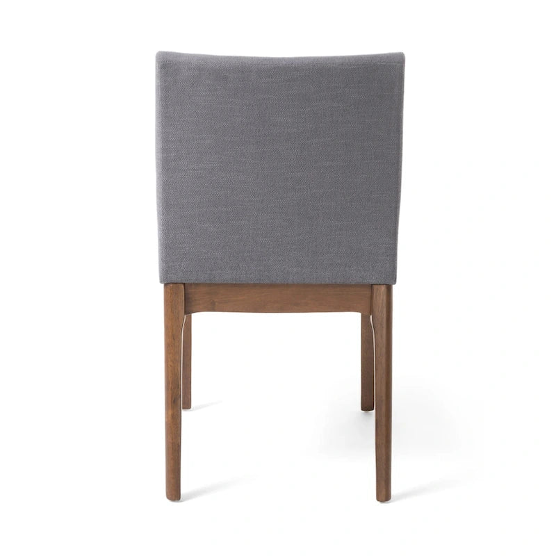 Mid-Century Modern Wood 7-Piece Dining Set