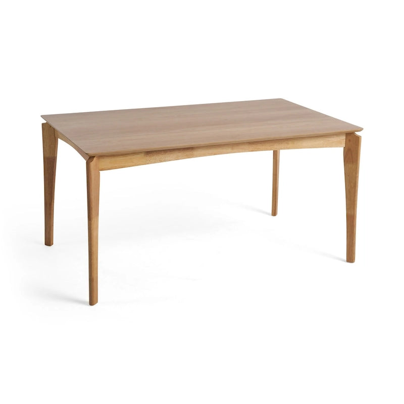 Mid-Century Modern Wood 7-Piece Dining Set