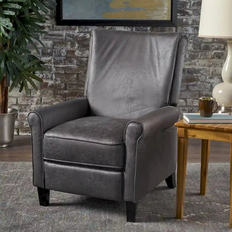 Traditional Microfiber Recliner