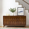 60" Modern Storage Sideboard with Adjustable Shelves