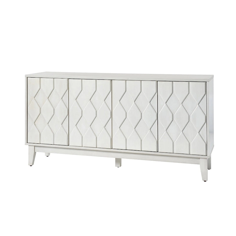 60" Modern Storage Sideboard with Adjustable Shelves
