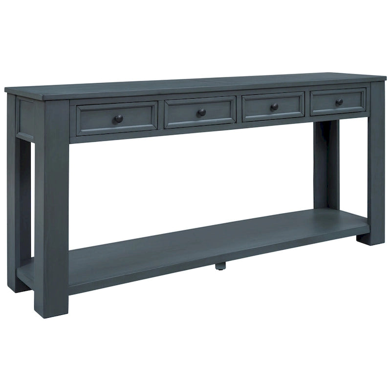 Sofa Table with Storage Drawers