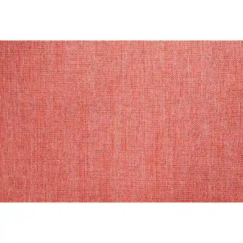 Coral and Ivory Coastal Style Sofa