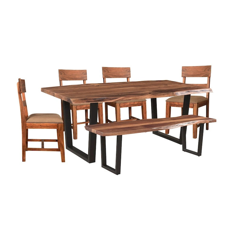 Live Edge Walnut Dining Table
